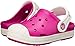 Crocs Kids' Bump It Clog, Candy Pink/Oyster, 7 M US Toddler