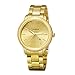 Gold Watch,Mens Gold Watch,Elegant Waterproof Analog Quartz Watch