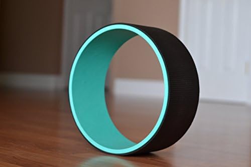 12" Yoga Wheel-Teal&amp;Black