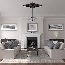 Ekena Millwork CM70X43MLBPS Melchor Diamond Ceiling