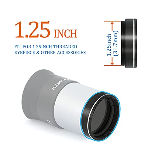 WEOOEN Moon Filter for Telescope 1.25inch, Neutral Density Filter with
