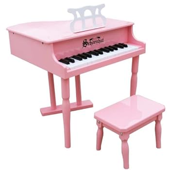 Schoenhut Learn To Play Baby Grand Toy Piano With 30 Keys And Patented Play By Color Tri Play Learning System #wooden #piano #for #toddlers Schoenhut Learn To Play Baby Grand Toy Piano With 30 Keys And Patented Play By Color Tri Play Learning System