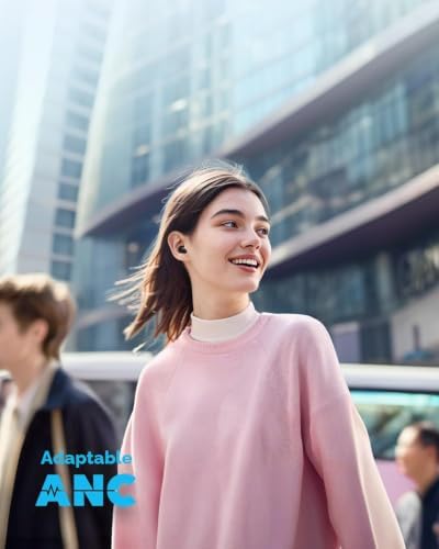 Anker soundcore a30i, fones de ouvido com cancelamento de ruído, design elegante em formato de batom, minúsculo, leve e confortável, 24 horas de reprodução, ip54, sem fio, bluetooth 5.4