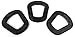 Pack of 3 GJC99 4.8mm Jerry Can Gasket - Replacement Rubber Seals for Wavian and Valpro Jerry Cans