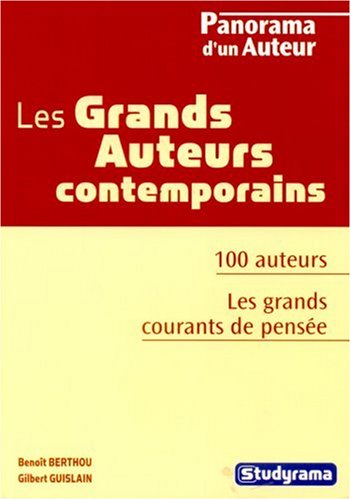 Les  grands auteurs contemporains