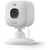 Blink Mini 2K+ (newest model) – Plug-in Home & Pet Security Camera with 2K video resolution, colour night vision, enhanced au