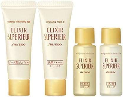 Amazon 資生堂 エリクシール シュペリエル 4点セット エリクシール Elixir フェイスケアセット 通販