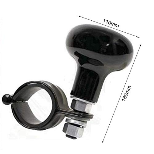 DoMoment Universal Steering Wheel Spinner Heavy Duty Car Truck Handle Suicide Power Knob with Clamp Vehicles Accessories