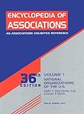 National Organizations of the U. S., , 0787631132