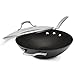Calphalon Unison Nonstick, Sear Surface, Flat-Bottom Wok, 13-inch