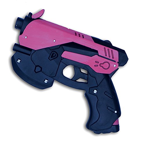 Overwatch OW DVA D.va Replica Foam Handgun Pistol Gun Prop Cosplay