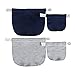 XY-Firestar Pregnancy Waistband Extender Elastic Maternity Belly Band Adjustable Waistband Belt for Pregnancy Women Navy and Grey