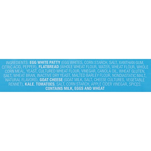 EVOL Egg White Breakfast Sandwich, 10 Grams of Protein Per Serving, 3.6 Ounce (Frozen) - Thumbnail 2