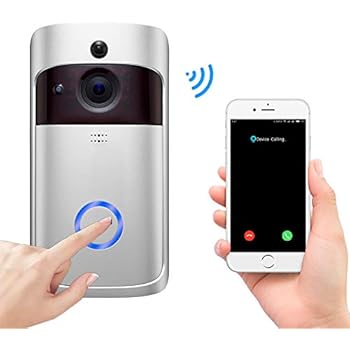 Amazon.com: WiFi Smart Video Doorbell Camera Wireless Door