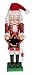 Clever Creations Traditional Christmas Wooden Santa Claus Blackboard Nutcracker 15