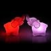 Dirance Elephant Shape 7 Color Changing LED Night Light Desk Lamp Wedding Party Bedroom Home Decor Gift for Girls