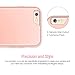 iPhone 6S Plus Case, Maxboost [Vibrance S] Slider Style Protective Case Soft-Interior Cover for iPhone 6 Plus 2014 / 6S Plus 2015 - Rose Gold