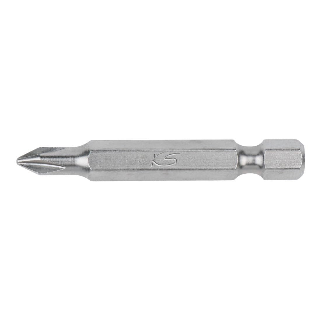 '1/4 "Cross Slot PH # 3 Phillips Bit 50 mm S2" "E"