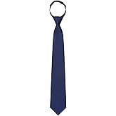 Mantieqingway Black Ties for Boys Pre Tied Adjustable Kids Ties Solod Color Neckties for Graduation Wedding School