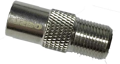 TV Aerial Connector 2 Pack TV Aerial Coaxial Cable F-Connectors Adaptor Satellite F Type Screw Connector Socket to RF Coax Aerial Male Adapter Converter - Image 5