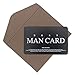 Ardour Van Vanfeis Stainless Steel Funny Junior Best Man Proposal Gifts Cards, The Black Man Card Wedding Invitations with Envelopes, Rustic Bridal Party Favors Invites Card - Will You Be My Best Man