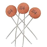 uxcell 30 x 0.1uF 50V Low Voltage Ceramic Disc Capacitors