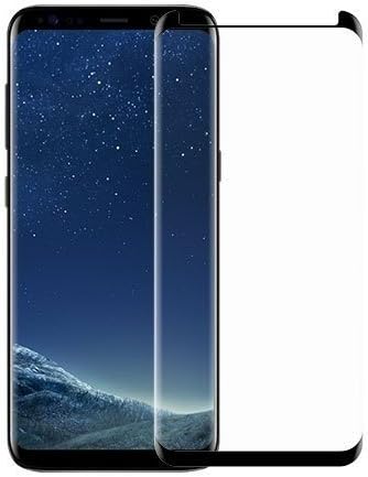 EiZiTEK Eizilite Series Screen Protector Glass for Samsung Galaxy S8 Plus, Case Friendly, High Sensitivity Durable Thick Shield, Black