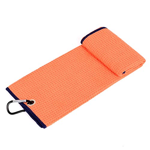 image for Mile High Life Tri-fold Golf Towel | Premium Microfiber Fabric | Waffl