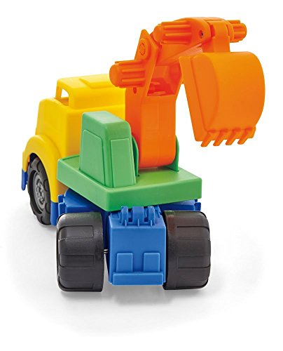 Kidoozie Big Tuffies Digger Truck with Real Movable Parts - Thumbnail 3