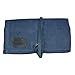 Hide & Drink, Waterproof Waxed Canvas Travel Watch Roll Organizer with 4 Slots, Easy Carry On Watchlover Storage, Handmade Travel Case, Blue Mar