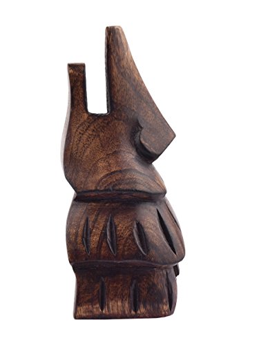 image for storeindya Nose Eyeglass Holder Stand/Wooden Spectacle Holder/Spectacl