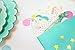 Unicorn Hair Ties and Bracelet Party Favors - 8 Pack (16 pieces) – Girls Birthday Party - Premium Quality and Unique Design