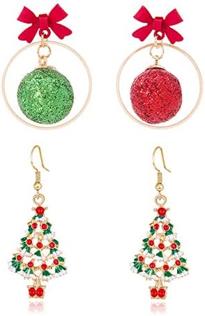 thumbnail image 2 of Christmas Snowflake Crystal Ear Clip Cuff Earrings – Silver Plated With Cubic Zirconia 2 of 6