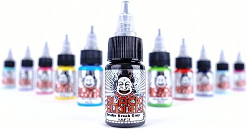 Black Buddha Color 1/2oz Bottle Tattoo Inks
