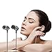 Earbuds Earphones with Selfie, Welmor In-Ear Stereo Bass Headphones Noise Isolating Headsets with Built-in Remote Shutter /Microphone/ Volume Control +Carrying Case+Extra Earbuds(S/M/L) (Black)