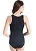 Bakerdani Womens Hot Sweat Tank Top Neoprene Body Shaper Sauna Vest for Workout