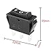 Nilight 6 Gang Toggle Rocker Switch Panel with Digital Voltmeter and Cigarette Socket Double USB Power Charger Adapter Overload Protection