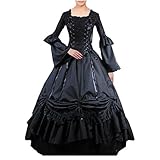 Partiss Women's Classic Lolita Fancy Dress Cosplay Costume Free Petticoat