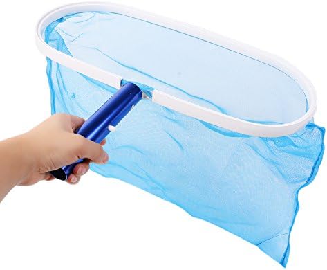 Deep-Bag Pool Rake MAGFY Heavy Duty Aluminum Swimming Pool Skimmer net Leaf Rakes with Metal Pool Broom (Pool Net)