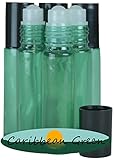 6 pack Caribbean Green Roll On Bottles