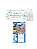 Vision Clarity Eye Drops w/EZ Drops Combo, 2 5ml Vials, 10 ml total. Great for Dogs Too!