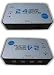 2x4 TOSlink Optical Audio Splitter Distribution Amplifier Amp Distributor Multiplier