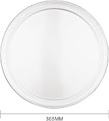 Vogue Aluminium Pizza Tray 305mm 12 Inch Round Tempered Oven Tray F008 view 6