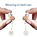 Jungle Care Audiologist Designed Digital CIC Hearing Amplifier PSAP - Completely Invisible in Ear Canal, Noise Reduction, Feedback Cancellation, Personal Sound Amplifier (Pair - Both Ears)