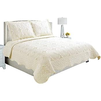 Amazon.com: Beauty Sleep Bedding Luxury Embroidered