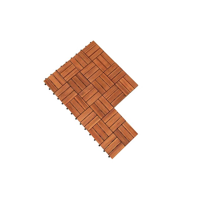 Terrassenfliesen Klickfliesen Holzfliesen 11x Platten Balkon Fliesen