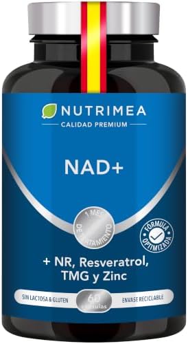 NAD+ | 700 mg | Fórmula Completa | 60 cápsulas vegan
