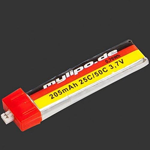 Lipo 205mAh 3,7V 25C/50C Nano CPX QX TinyWhoop