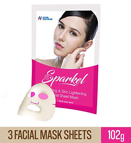 Download Buy Sparkel Hydrating Skin Lightening Face Sheet Mask With Aloevera Olive Leaf Extracts For Men And Women All Skin Types Pack Of 3 Online At Low Prices In India Amazon In PSD Mockup Templates