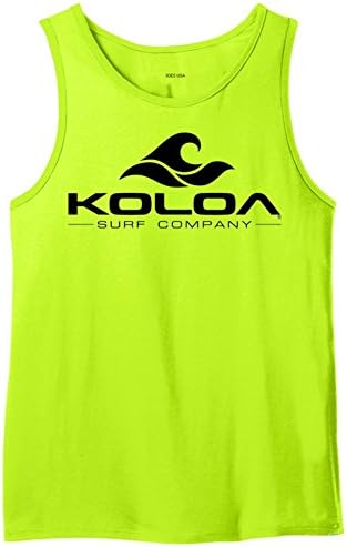 Koloa Surf Co. Wave Logo Ringer Tank Tops in Sizes XS-4XL